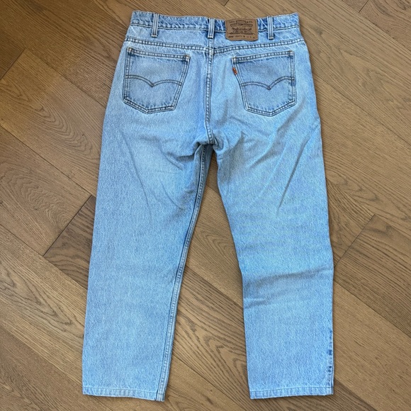 Levi’s 505 Straight Leg - Vintage 90s - Made in Brazil - 33 x 26.5 - Picture 8 of 9